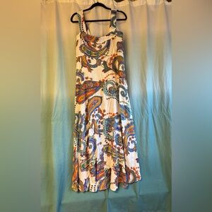 NWT-1. State Multicolor Paisley Maxi Dress